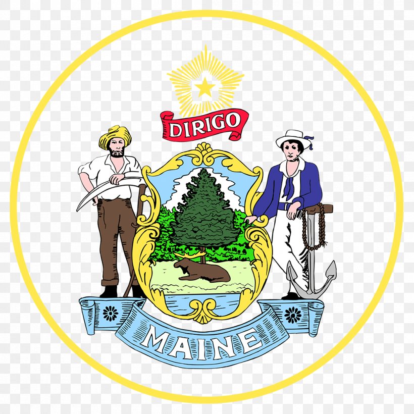 Seal Of Maine U.S. State Great Seal Of The United States Stock Photography, PNG, 1050x1050px, Maine, Area, Brand, Coat Of Arms, Great Seal Of The United States Download Free
