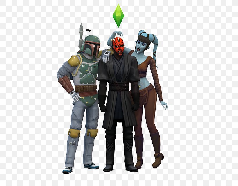 The Sims 4 Boba Fett YouTube Darth Maul Aayla Secura, PNG, 640x640px, Sims 4, Aayla Secura, Action Figure, Armour, Boba Fett Download Free