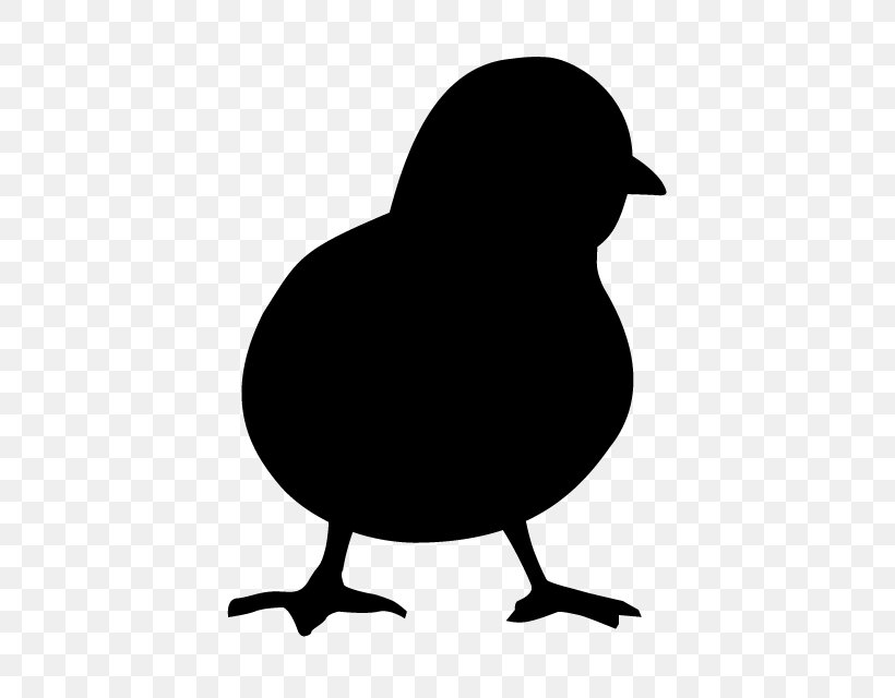 Chicken Silhouette Kifaranga Clip Art, PNG, 640x640px, Chicken, Beak, Bird, Black And White, Drawing Download Free