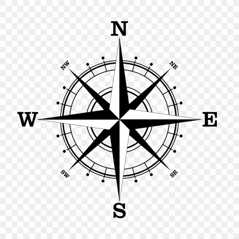 Compass Rose Stock Photography Royalty-free Illustration, PNG, 864x864px, Compass Rose, Compass, Decal, Diagram, Logo Download Free