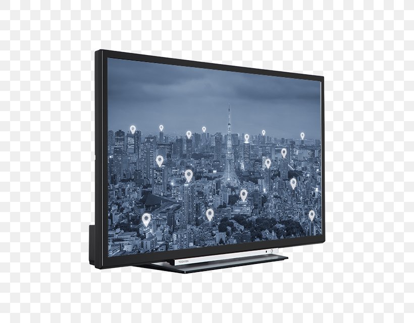 LED-backlit LCD Toshiba Smart TV Liquid-crystal Display High-definition Television, PNG, 640x640px, Ledbacklit Lcd, Computer Monitor, Computer Monitor Accessory, Display Device, Display Resolution Download Free