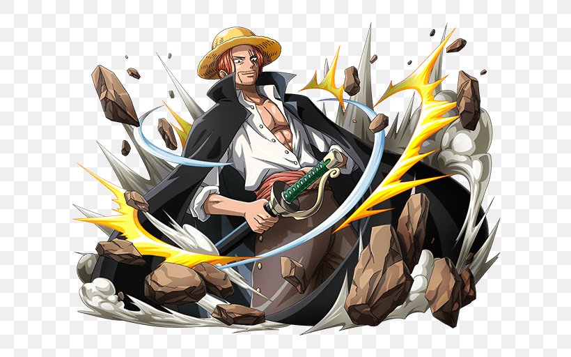 Shanks Monkey D. Luffy Roronoa Zoro One Piece Treasure Cruise Buggy, PNG, 640x512px, Watercolor, Cartoon, Flower, Frame, Heart Download Free