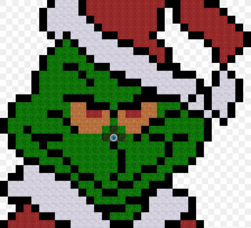 How The Grinch Stole Christmas! Bead Pattern, PNG, 1600x1450px, Grinch, Art, Bead, Christmas, Craft Download Free