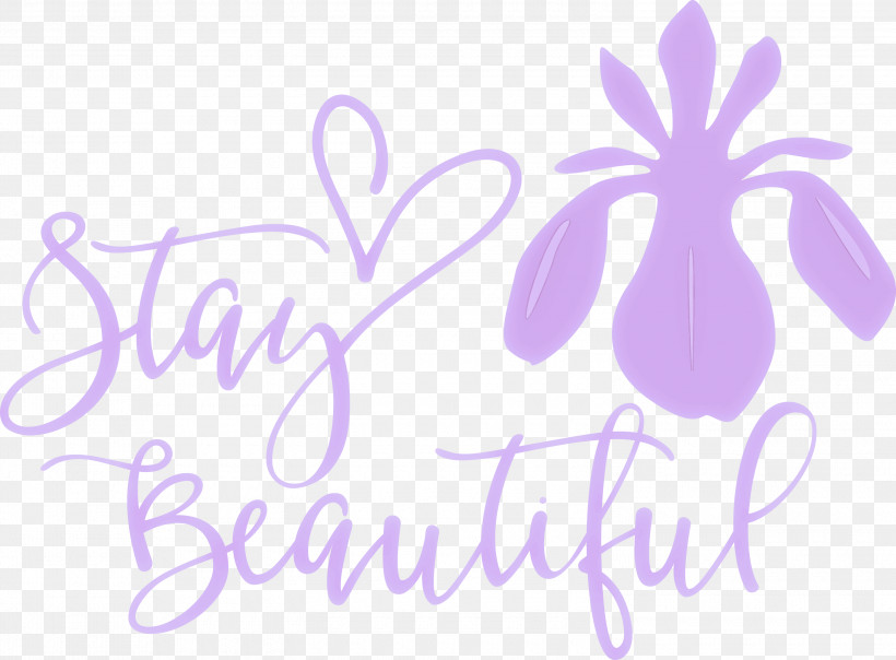 Stay Beautiful Fashion, PNG, 3000x2212px, Stay Beautiful, Fashion, Flower, Lavender, Logo Download Free