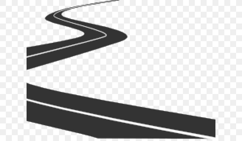 Clip Art Road Vector Graphics Image, PNG, 640x480px, Road, Black, Black And White, Brand, Carriageway Download Free