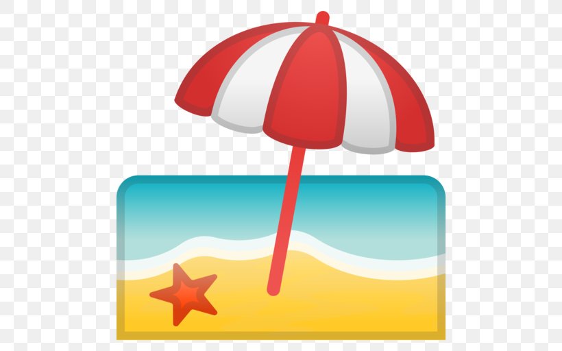 Emojipedia Beach Emoticon, PNG, 512x512px, Emoji, Auringonvarjo, Beach, Emojipedia, Emoticon Download Free