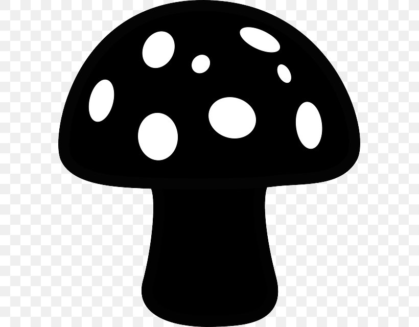 Amanita Muscaria Mushroom Agaric Silhouette Fungus, PNG, 591x640px, Amanita Muscaria, Agaric, Amanita, Black, Black And White Download Free