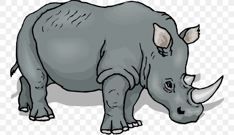 Black Rhinoceros Clip Art, PNG, 750x474px, Rhinoceros, African Elephant, Bear, Black Rhinoceros, Blog Download Free
