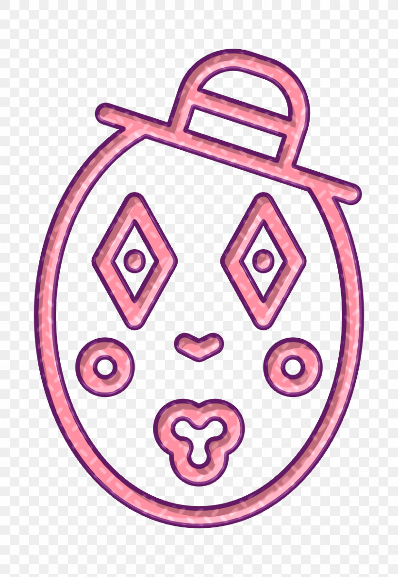 Mime Icon Clown Icon Grand Circus Icon, PNG, 860x1244px, Clown Icon, Geometry, Grand Circus Icon, Headgear, Line Download Free