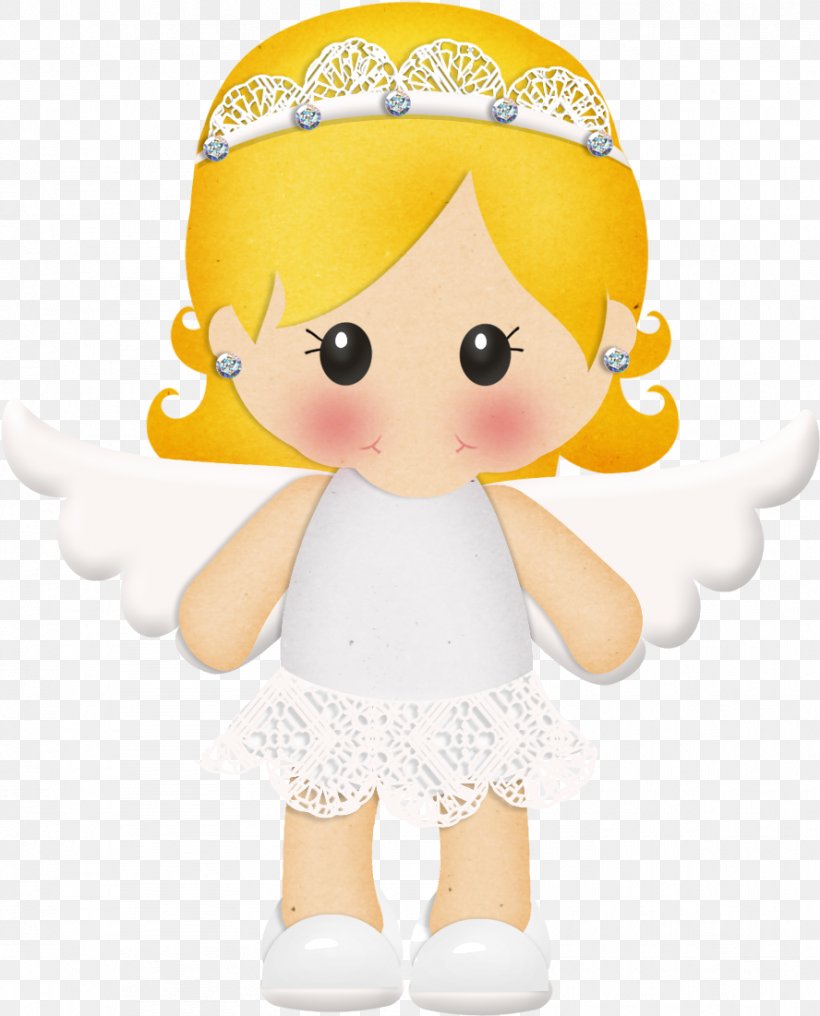 Cartoon Yellow Toy Doll Figurine, PNG, 888x1101px, Cartoon, Angel, Doll, Fictional Character, Figurine Download Free
