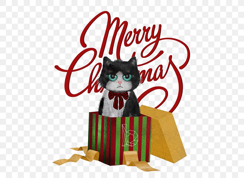 Clip Art Cat Illustration Christmas Day Vector Graphics, PNG, 600x600px, Cat, Carnivoran, Cat Like Mammal, Christmas, Christmas Card Download Free