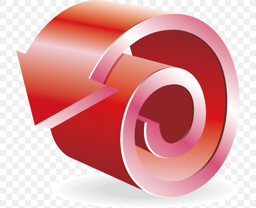 Arrow 3D Computer Graphics Icon, PNG, 715x666px, 3d Computer Graphics, Brand, Red, Text Download Free