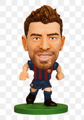 Fc Barcelona - Gerard PiquÃ© FC Barcelona Action & Toy Figures Figurine Football Player PNG