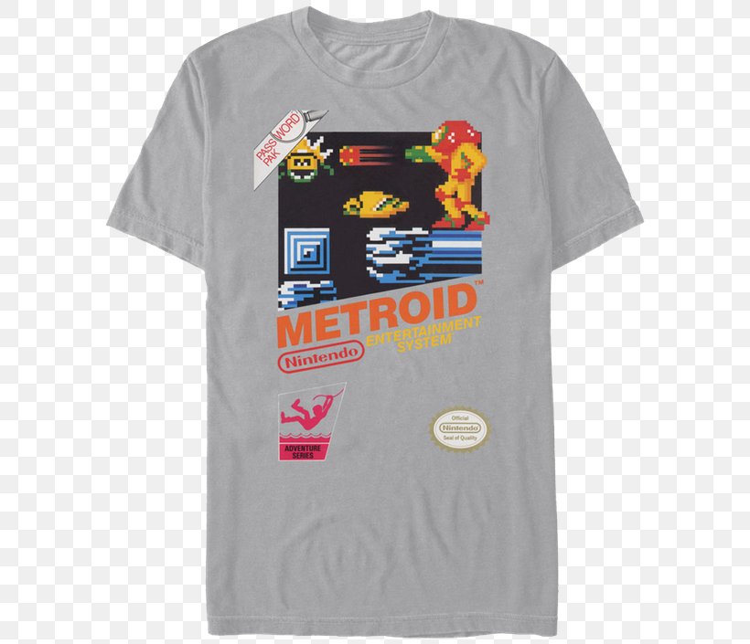 Metroid: Zero Mission Wii U Super Metroid GameCube, PNG, 600x705px, Metroid, Active Shirt, Arcade Game, Brand, Game Boy Advance Download Free