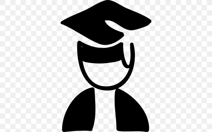 Graduation Ceremony Symbol, PNG, 512x512px, Graduation Ceremony, Academic Degree, Artwork, Black And White, Editing Download Free