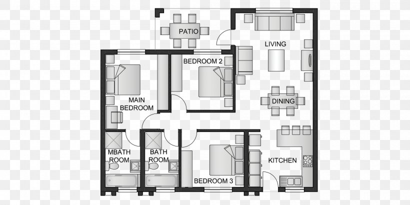 Floor Plan Furniture Product Design Pattern, PNG, 2000x1000px, Watercolor, Cartoon, Flower, Frame, Heart Download Free