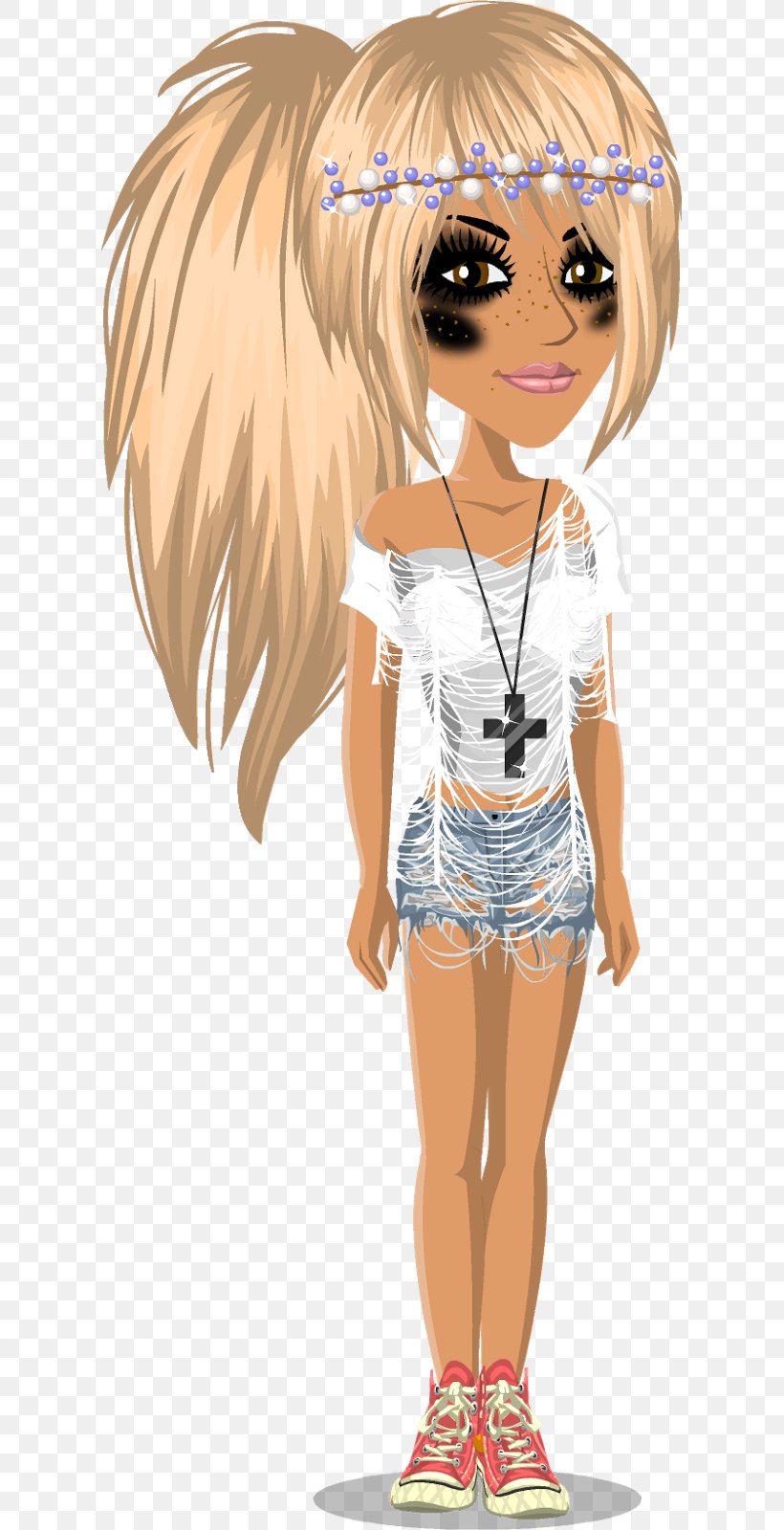 MovieStarPlanet Video Web Browser Blond Hair, PNG, 607x1600px, Watercolor, Cartoon, Flower, Frame, Heart Download Free