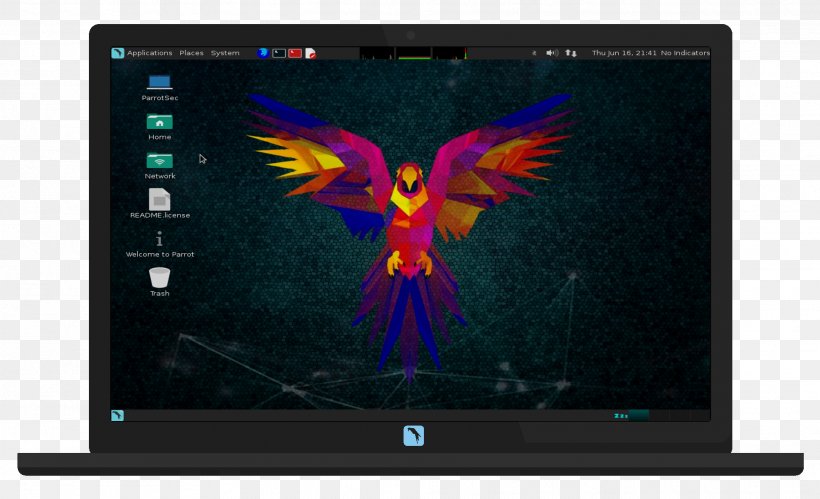 Parrot Security OS Linux Distribution Security Hacker Penetration Test Operating Systems, PNG, 1973x1203px, Parrot Security Os, Computer, Computer Forensics, Computer Security, Display Device Download Free