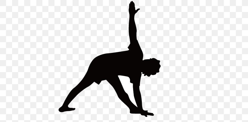 Silhouette Physical Fitness Yoga Bodybuilding, PNG, 721x406px, Silhouette, Black, Black And White, Bodybuilding, Inner Fire Yoga Download Free