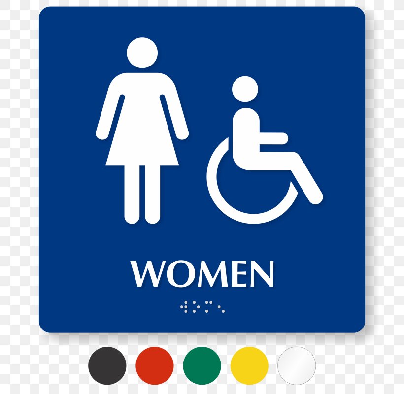 Unisex Public Toilet ADA Signs Bathroom, PNG, 800x800px, Public Toilet, Accessibility, Ada Signs, Area, Bathroom Download Free