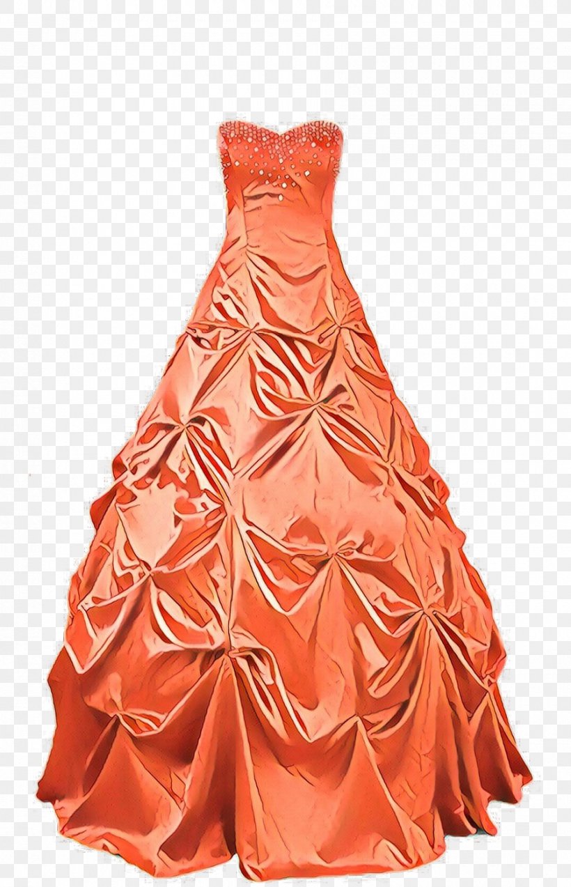 Orange, PNG, 900x1398px, Cartoon, Bridal Party Dress, Clothing, Cocktail Dress, Day Dress Download Free