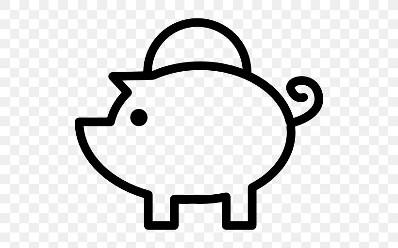 Piggy Bank Finance Savings Account, PNG, 512x512px, Bank, Bank Account, Black And White, Certificates, Coin Download Free