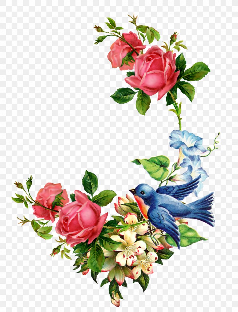 Flower Watercolor Painting Decoupage Rose Clip Art, PNG, 1001x1317px, Flower, Artificial Flower, Blog, Branch, Cut Flowers Download Free
