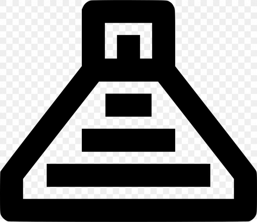 Ziggurat Icon, PNG, 980x848px, Icons8, Area, Black And White, Brand, Middle East Download Free