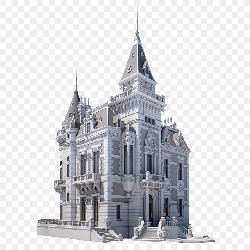 Classical Architecture Manor House Design, PNG, 1200x1200px, 3d Computer Graphics, Classical Architecture, Architectural Drawing, Architectural Model, Architecture Download Free