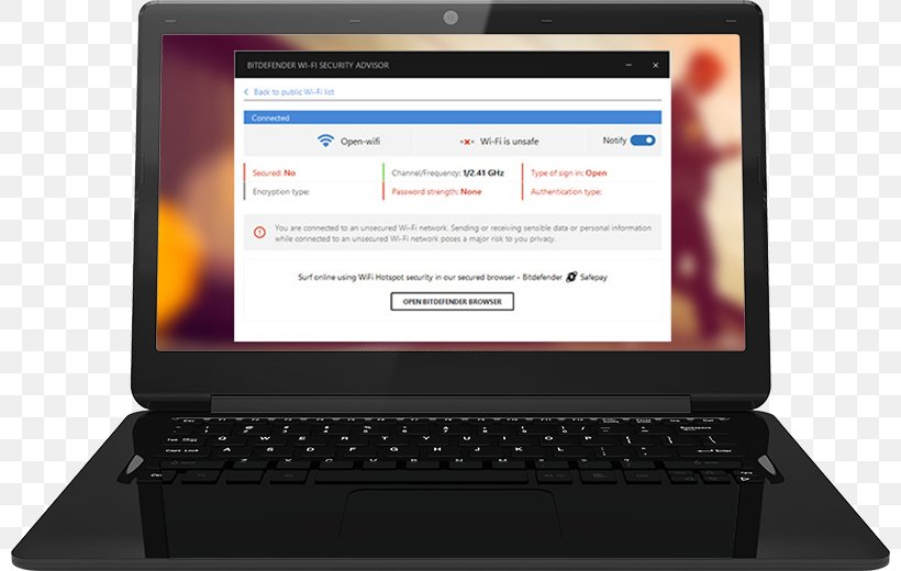 Netbook Bitdefender Antivirus Antivirus Software Bitdefender Internet Security, PNG, 800x520px, 360 Safeguard, Netbook, Antivirus Software, Bitdefender, Bitdefender Antivirus Download Free
