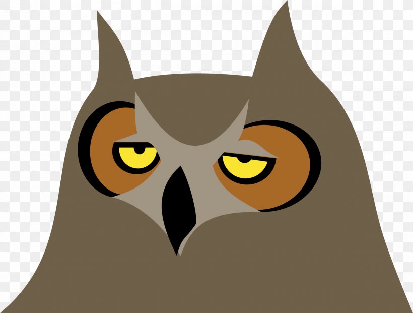 Owl Smiley Clip Art, PNG, 2400x1820px, Owl, Beak, Bird, Bird Of Prey, Cartoon Download Free