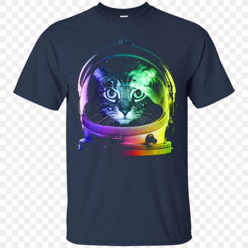 Cat T-shirt Kitten Clothing, PNG, 1155x1155px, Cat, Active Shirt, Astronaut, Black, Bluza Download Free
