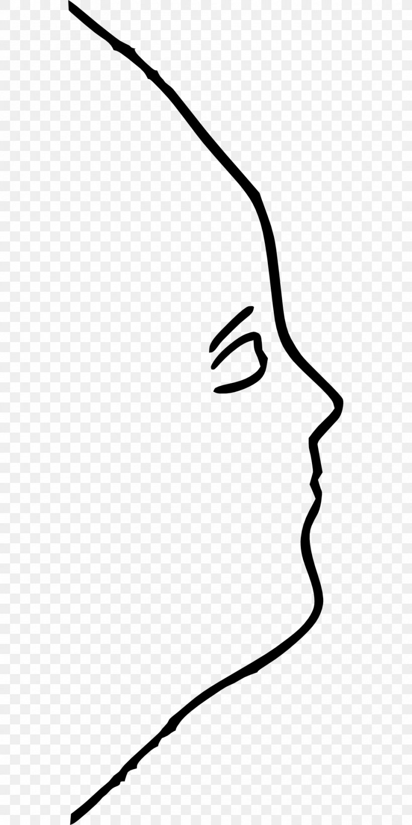Face Human Head Homo Sapiens Clip Art, PNG, 960x1920px, Face, Area, Black, Black And White, Brain Download Free