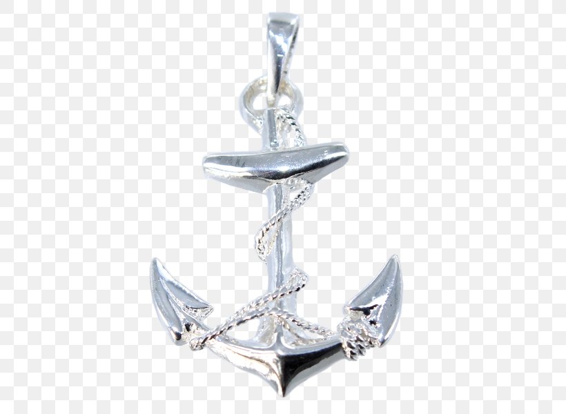 Charms & Pendants Anchor Silver Jewellery Necklace, PNG, 600x600px, Charms Pendants, Anchor, Bijou, Boat, Body Jewellery Download Free