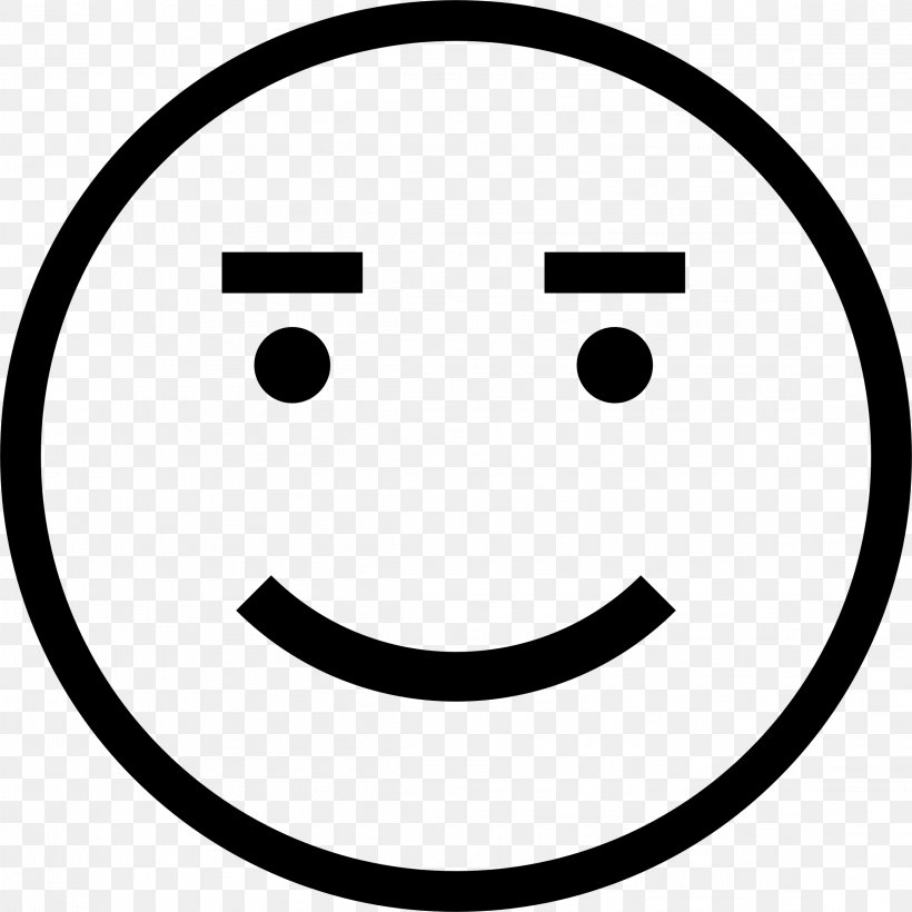Smiley Emoticon Clip Art, PNG, 2318x2318px, Smiley, Area, Black And White, Character, Emoticon Download Free