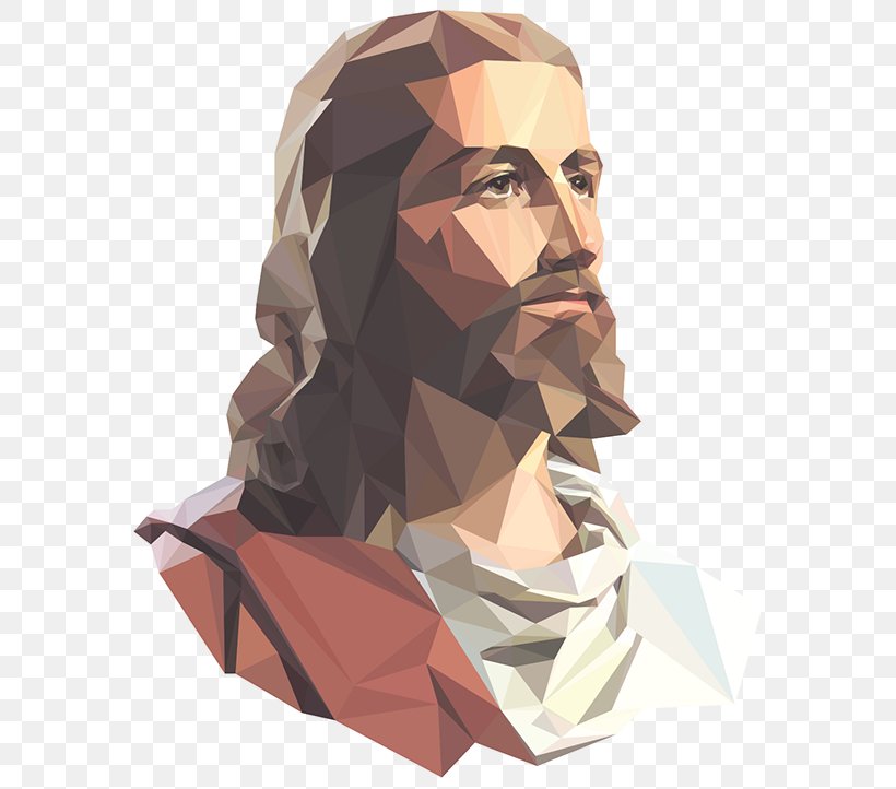 Jesus Low Poly Polygon Portrait Fakultas Kedokteran UMI, PNG, 600x722px, Jesus, Art, Christian Mission, Culture, Evangelism Download Free