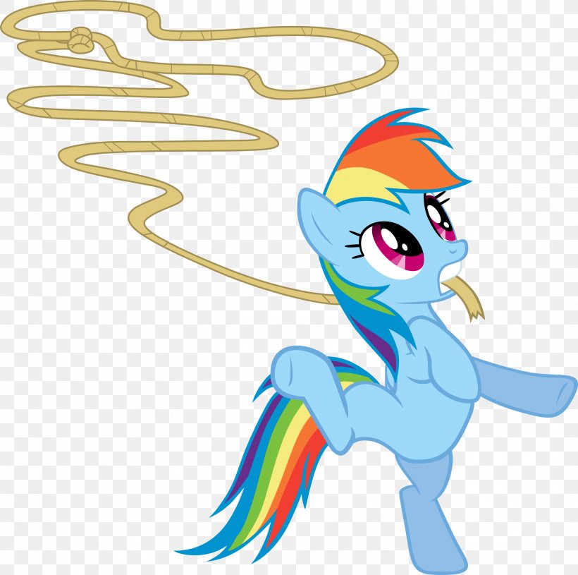 Rainbow Dash Applejack Cutie Mark Crusaders Lasso, PNG, 2703x2687px, Rainbow Dash, Applejack, Art, Blue, Cartoon Download Free