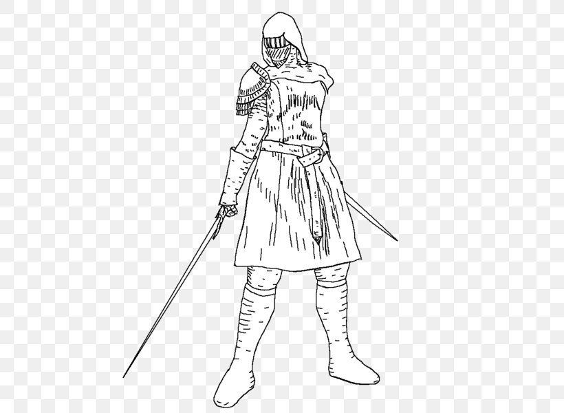 Sketch Costume Line Art Spear Character, PNG, 600x600px, Costume, Arm, Arma Bianca, Art, Artwork Download Free