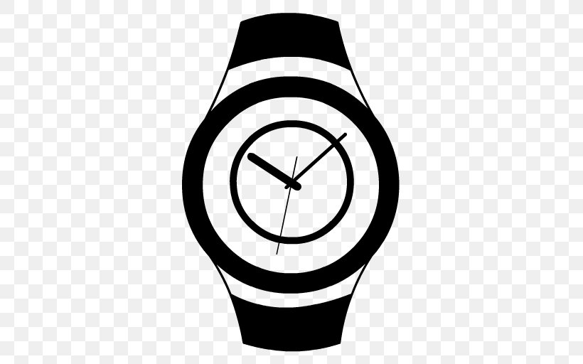 Smartwatch Clock, PNG, 512x512px, Watch, Apple Watch, Black, Black And White, Brand Download Free