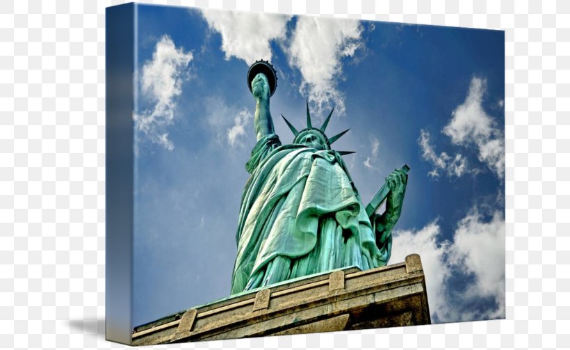 Statue Of Liberty Gallery Wrap Canvas Printmaking, PNG, 650x503px, Statue, Art, Artwork, Canvas, Cloud Download Free