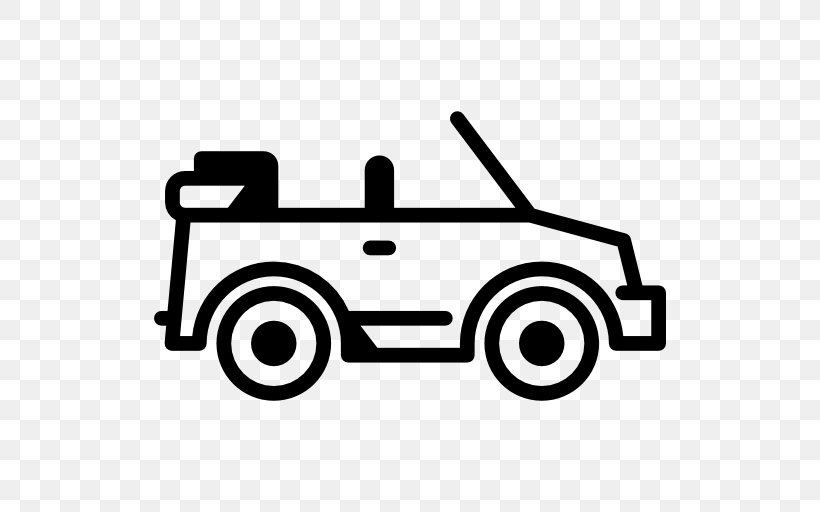 Car Jeep Vehicle, PNG, 512x512px, Car, Automotive Design, Automotive Exterior, Black And White, Jeep Download Free
