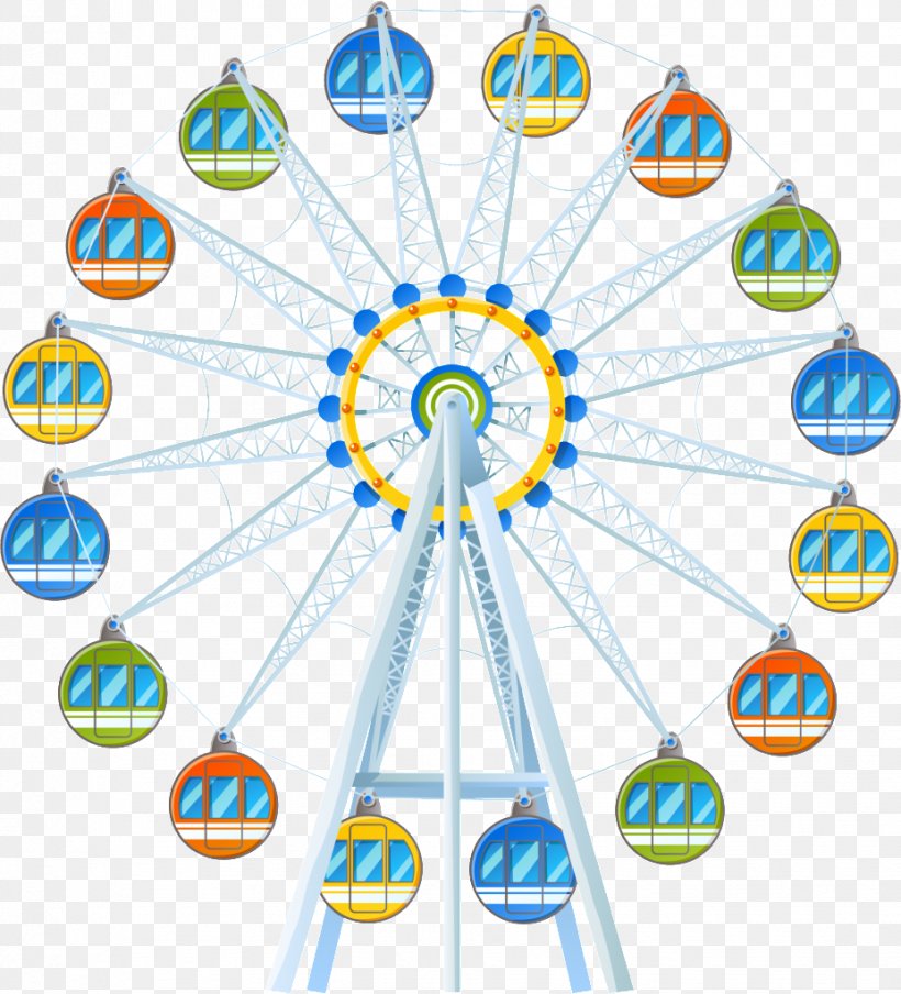 Ferris Wheel Amusement Park Carousel Clip Art, PNG, 927x1023px, Ferris ...