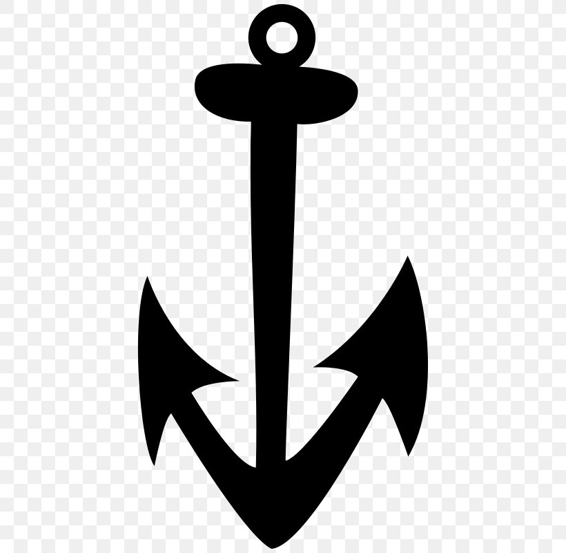 Anchor Silhouette Ship Clip Art, PNG, 432x800px, Anchor, Animaatio, Black And White, Cartoon, Drawing Download Free