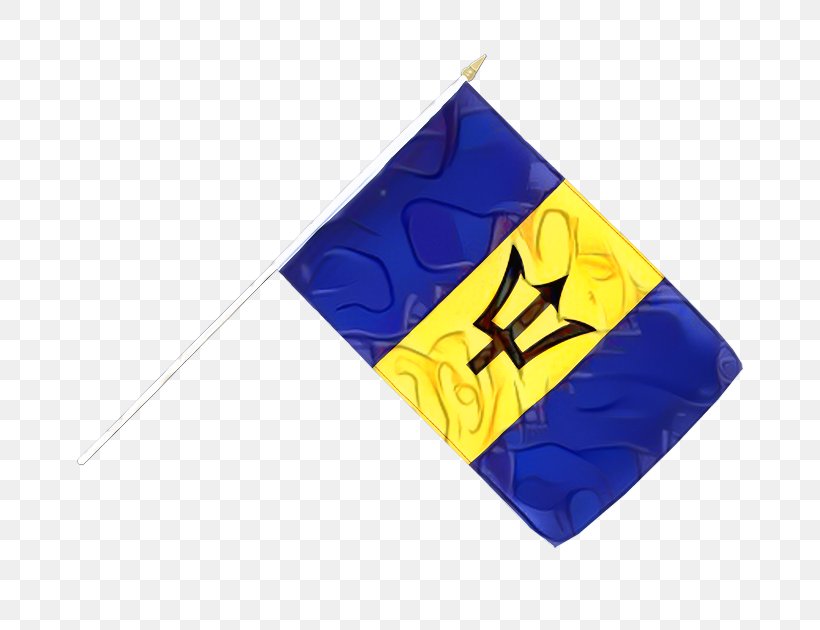 Flag Cartoon, PNG, 750x630px, Flag Of Barbados, Barbados, Blue, Blue Ensign, Chad Download Free