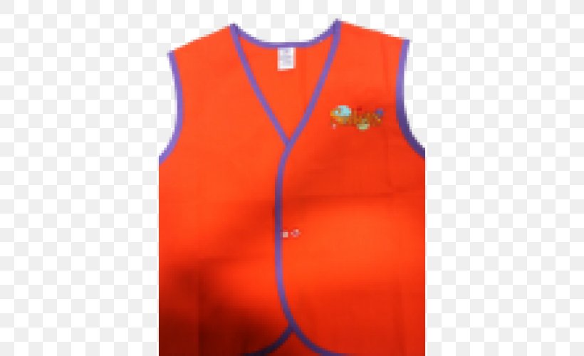 Gilets T-shirt Sleeveless Shirt Neck, PNG, 500x500px, Gilets, Active Tank, Neck, Orange, Outerwear Download Free