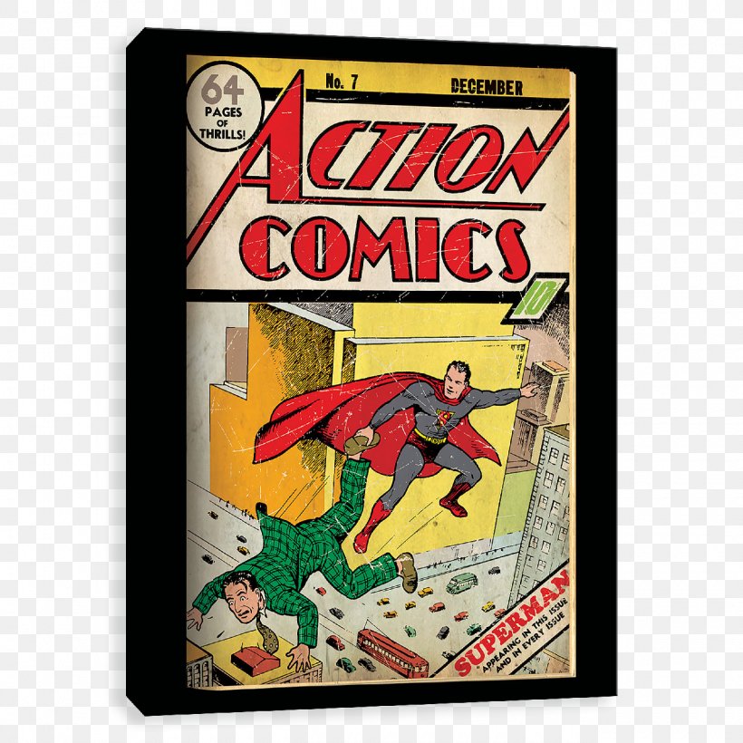 Superman Action Comics #1 Superhero Comic Book, PNG, 1280x1280px, Superman, Action Comics, Action Comics 1, Book, Bronze Age Of Comic Books Download Free