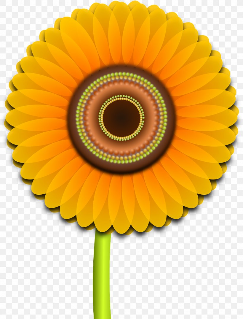Common Sunflower Clip Art, PNG, 976x1280px, Common Sunflower, Asterales, Cartoon, Daisy Family, Flower Download Free