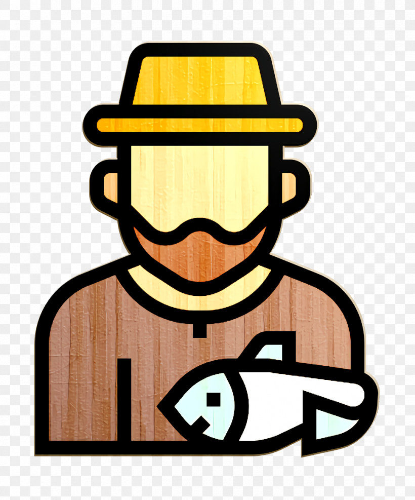 Jobs And Occupations Icon Fisherman Icon, PNG, 968x1166px, Jobs And Occupations Icon, Fisherman Icon, Hat, Headgear, Line Download Free