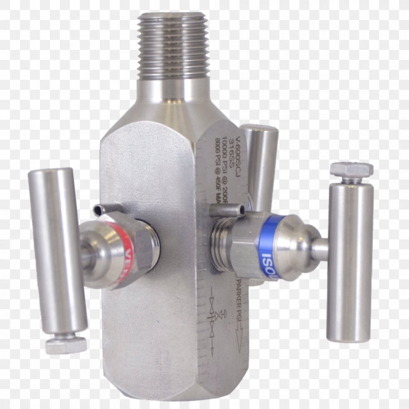 Block And Bleed Manifold Needle Valve Hydraulic Manifold Parker Block, PNG, 1000x1000px, Block And Bleed Manifold, Cylinder, Hardware, Hardware Accessory, Hydraulic Manifold Download Free