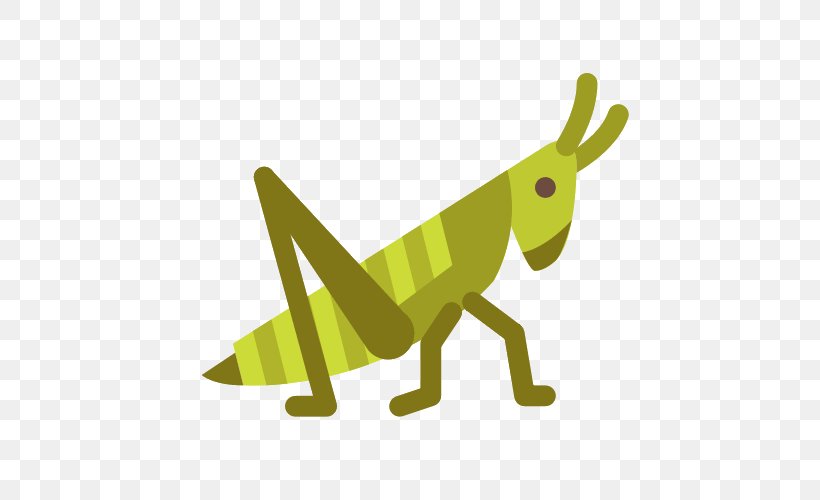 Grasshopper Caelifera Clip Art, PNG, 500x500px, Grasshopper, Caelifera, Cartoon, Fauna, Grass Download Free